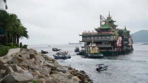 Restaurantschiff Jumbo Kingdom gesunken