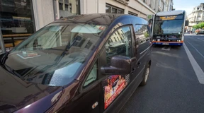 Busfahrer melden Falschparker per Bordkamera