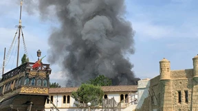 Großeinsatz der Feuerwehr im Europa-Park Rust