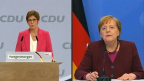 AKK und Merkel eröffnen Bundesparteitag der CDU