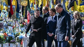 Merz, Macron, Starmer und Tusk zu Besuch