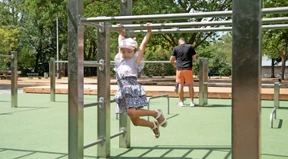 Kraftzentrum unter alten Bäumen