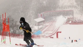 Schneefall wirbelt Olympia-Zeitplan durcheinander