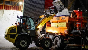 Auf Spritztour mit dem Straßenwärter