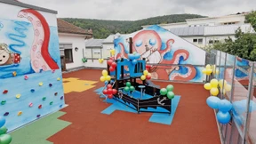 Piraten auf der Kinderklinik