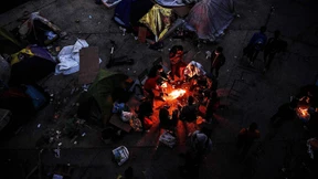 Geflüchtete bei Paris sorgen sich um ihre Gesundheit