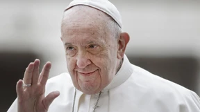 Papst Franziskus musste ins Tor