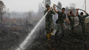 Menschen in Südostasien können nach heftigen Waldbränden aufatmen
