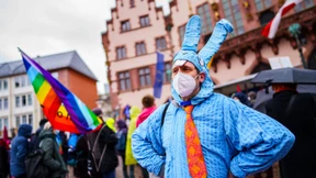 Protest gegen Waffenhandel