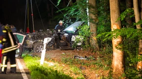 Drei Tote  bei schwerem Autounfall in Hofheim am Taunus
