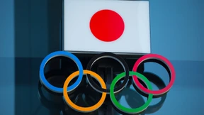 Sportler im olympischen Warteraum