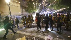 Wieder heftige Ausschreitungen in Portland