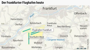 Fraport verschiebt Bauarbeiten am Frankfurter Flughafen