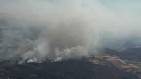 Die Brandbilder gehen alle an