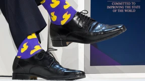 Funky Trudeau in Davos