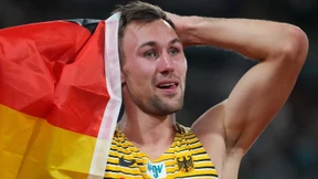 Leichtathleten im Goldrahmen