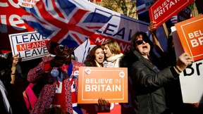 May macht Brexit-Befürwortern milliardenschweres Versprechen