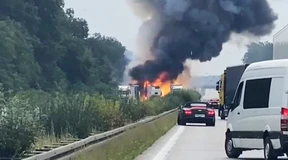Zwei Tote nach schwerem Unfall auf A2 geborgen