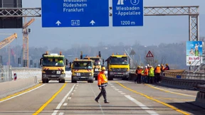 Schiersteiner Brücke schon Sonntagabend wieder frei