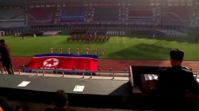 Kunstvolles Sportevent in Nordkorea