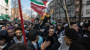 Parolen gegen Israel, mitten in Berlin