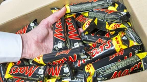 Schon 2014 Plastikteil-Fund in Mars-Riegel