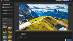 Das Deutsche Ecke verlegte die Video-KI Firefly kurzerhand in die Alpen.