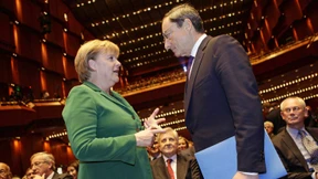 Merkel trifft auf Draghi