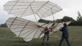 Lilienthals Flugapparat nachgebaut