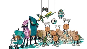 Knausern mit großen Scheinen