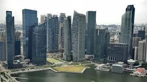 Frühe Weihnacht in Singapur