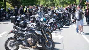 Motorrad-Korso zum Feldberg kleiner als erwartet