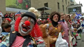 Wetter spielt mit beim Karneval in Köln