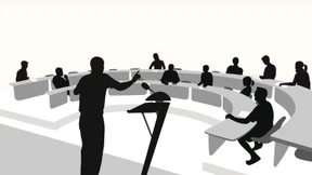 Was sagt der Professor da nur?