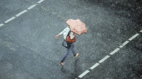 Eiskübel und Dauerregen