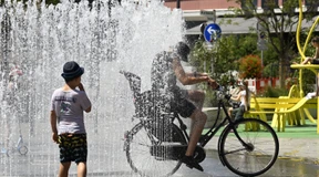 Erst die Hitze, dann das Gewitter