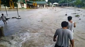 Zerstörung nach Tropensturm