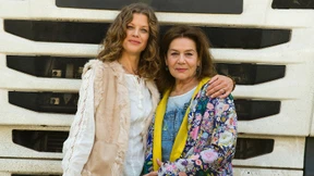 Frau vom Land auf Achse