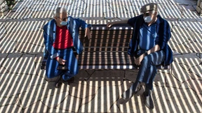 Etwas Virus liegt in der Luft