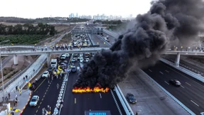 Demonstranten in Israel machen abermals Druck auf Netanjahu