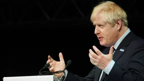 Zwischenrufer stört Johnson-Rede