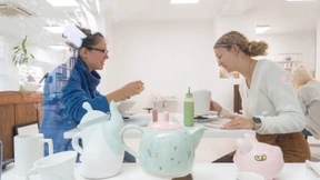 Porzellan bemalen bei Keramik-Art