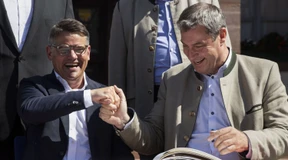 Rhein und Söder betonen „Achse“ zwischen Hessen und Bayern