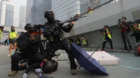 Ausschreitungen und Tränengas