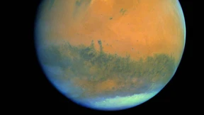  Der Mars dampft