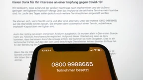 Noch immer Wartezeiten bei Impf-Hotlines