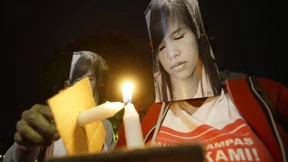 Todeskandidaten sagen Angehörigen Lebewohl