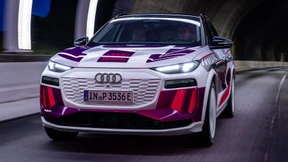 Auf einen Audi Q6 E-Tron 55 Quattro mit Technik & Motor