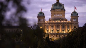 Grüner Einfall in der Schweiz