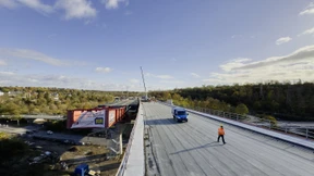Fußgänger dürfen als erste auf die Salzbachtalbrücke